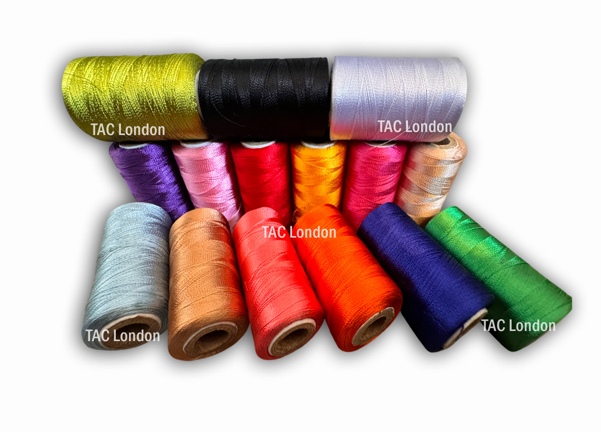 Pack of 15 Colours Silk Embroidery Thread Spools Best Quality Thread Spools